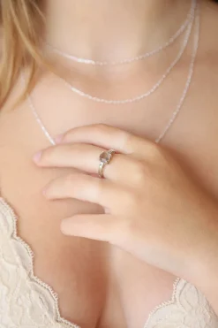 Fashion Agatha Claw Set Ring Rings