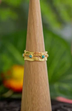 Fashion Alina Turquoise Ring Rings