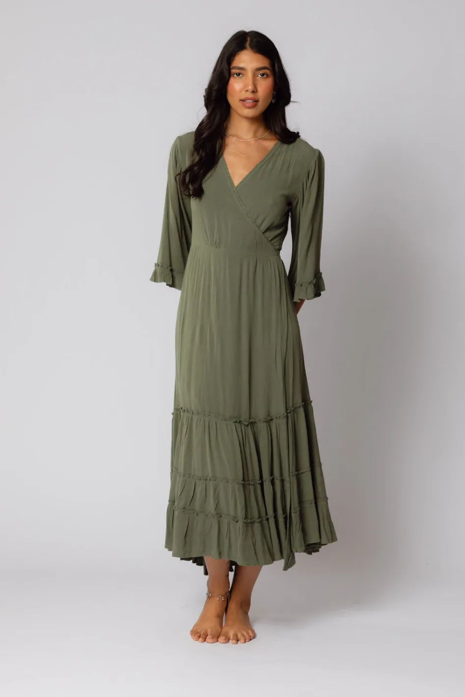 Clearance Alyce Wrap Dress Free Size|Dresses