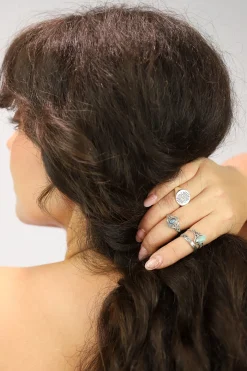 Discount Amazonite Cosi Ring Rings