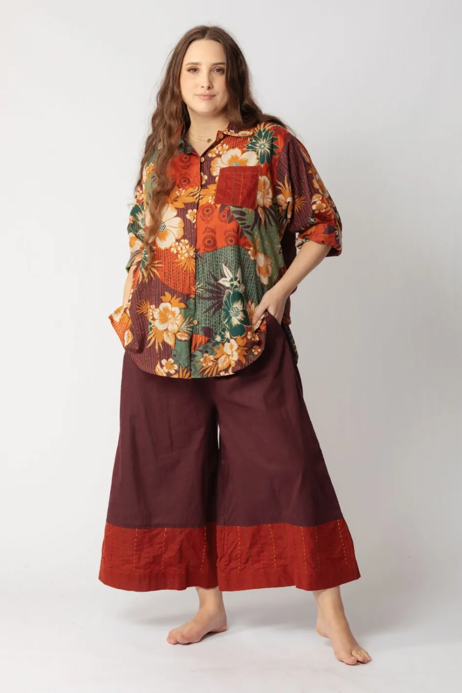 Outlet Amber Shirt Free Size|Tops & Shirts