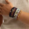 Best Amethyst and Moonstone Beaded Bracelet Fashion Jewellery|Bangles & Bracelets