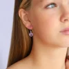 Fashion Amethyst Earrings Earrings