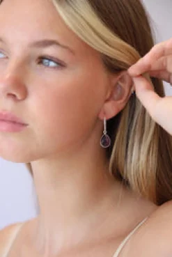 New Amethyst Nima Earrings Earrings