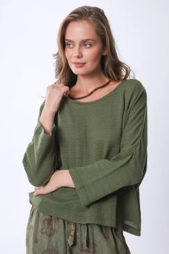 Outlet Aura Top Free Size|Tops & Shirts