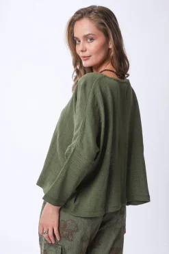 Outlet Aura Top Free Size|Tops & Shirts