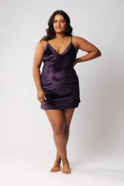 Fashion Azurite Slip Dresses