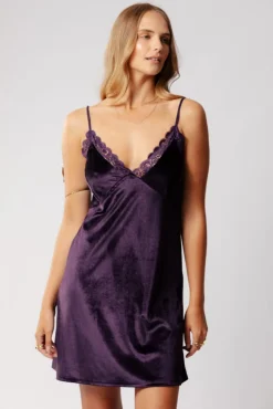 Fashion Azurite Slip Dresses