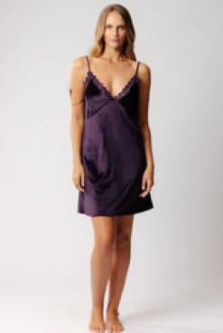 Fashion Azurite Slip Dresses