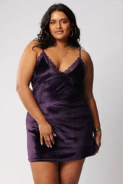 Fashion Azurite Slip Dresses