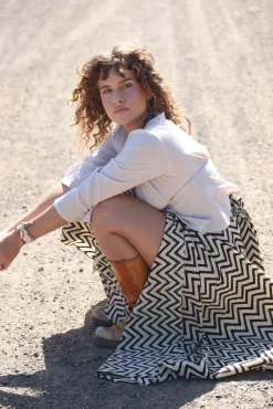 New Bagru Wrap Skirt Free Size|Skirts