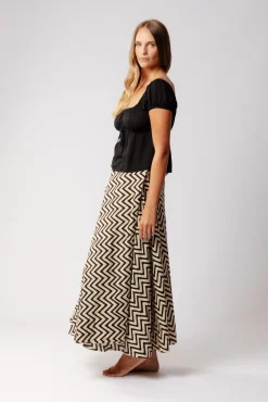 New Bagru Wrap Skirt Free Size|Skirts