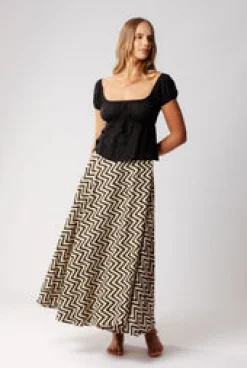 New Bagru Wrap Skirt Free Size|Skirts