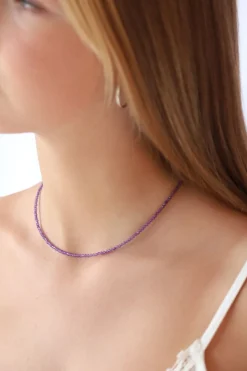 Outlet Beaded Amethyst Necklace Necklaces And Pendants