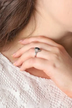 Discount Black Onyx Cosi Ring Rings