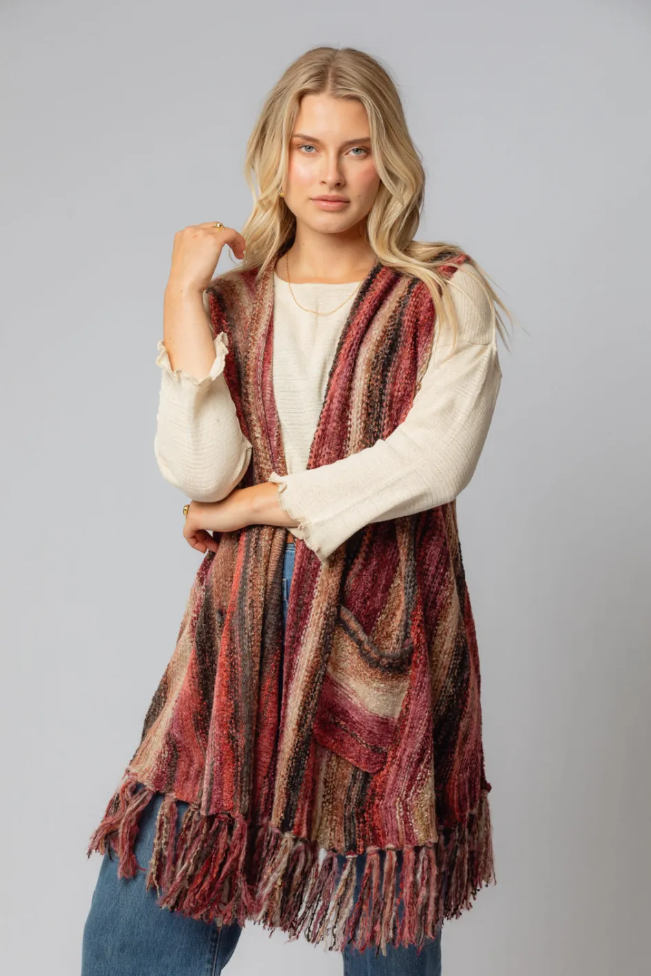 Discount Blossom Vest Jackets & Outerwear|Jumpers & Knits