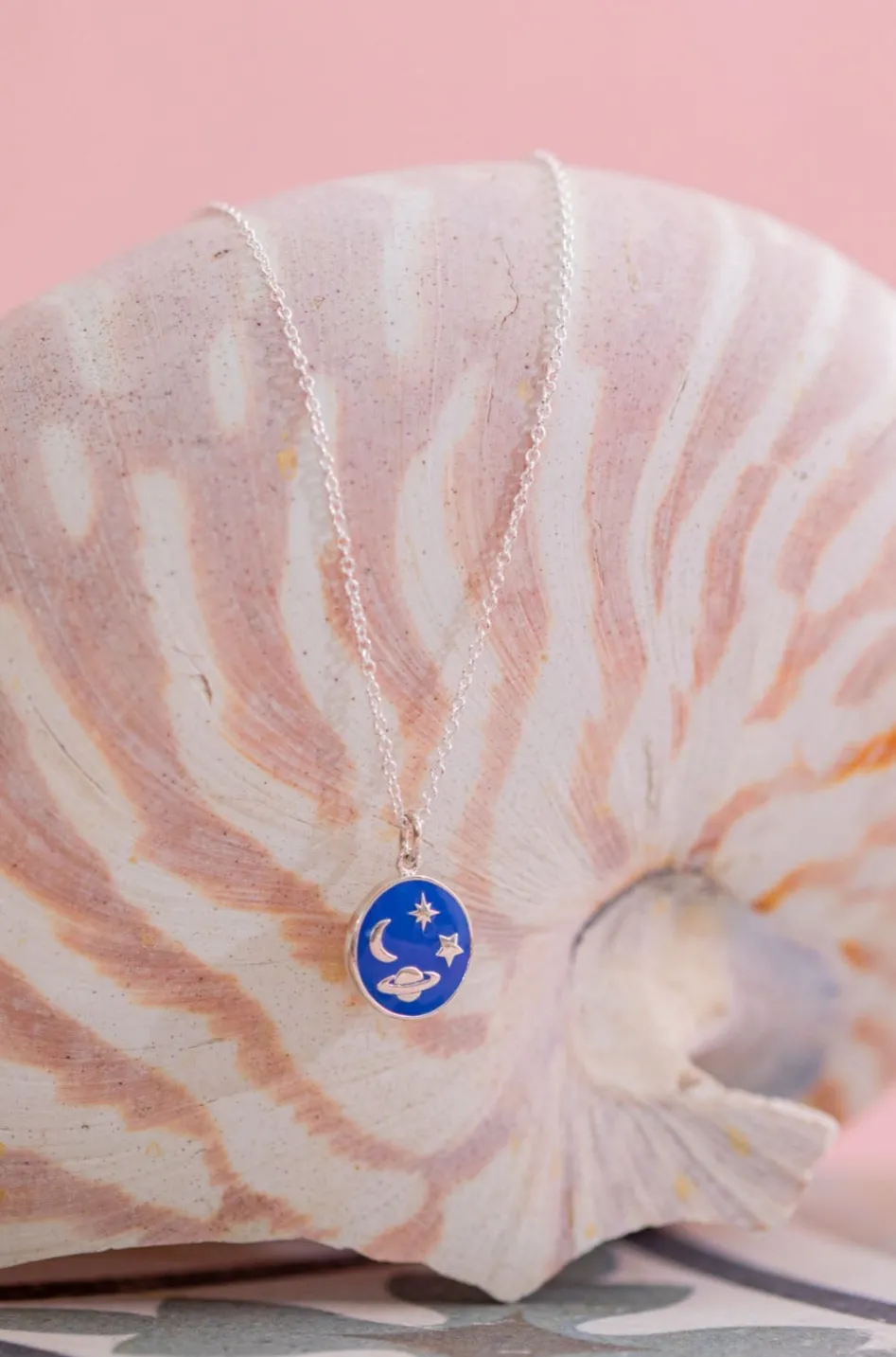 Online Blue Galaxy Necklace Necklaces And Pendants