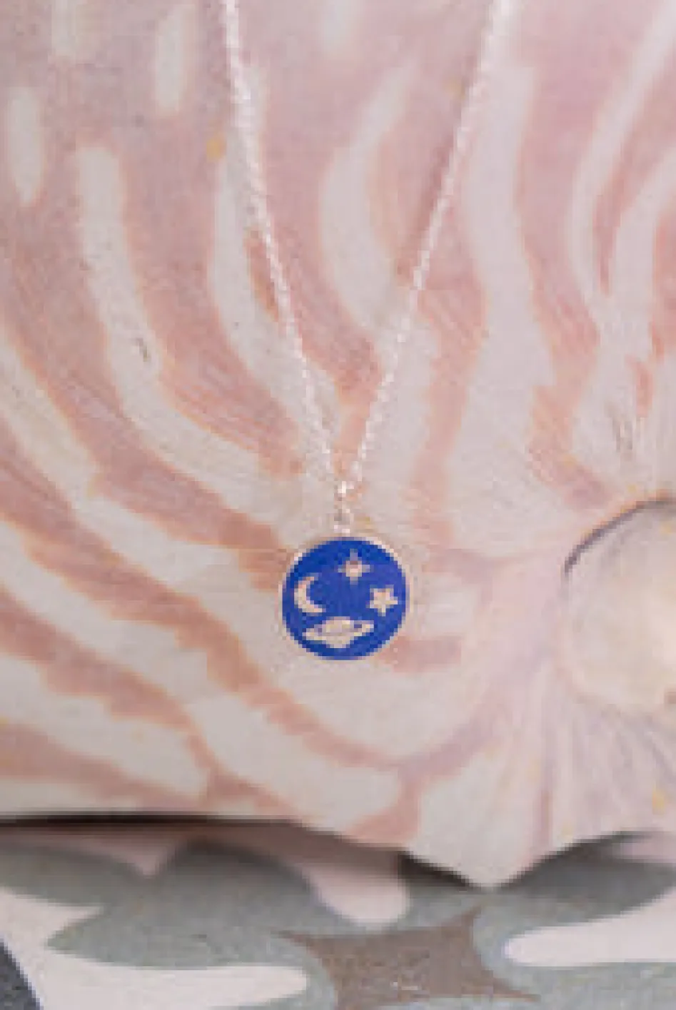 Online Blue Galaxy Necklace Necklaces And Pendants