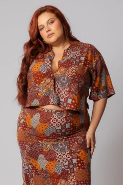 Fashion Butterfly Shirt Tops & Shirts