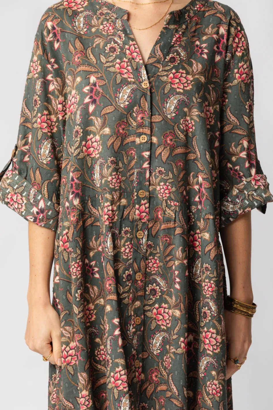 Sale Cadence Shirt Dress Free Size|Dresses
