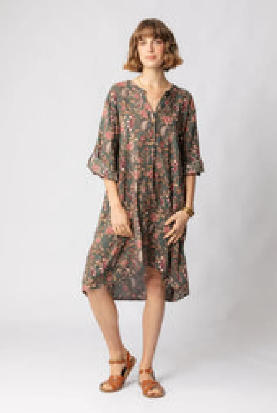 Sale Cadence Shirt Dress Free Size|Dresses