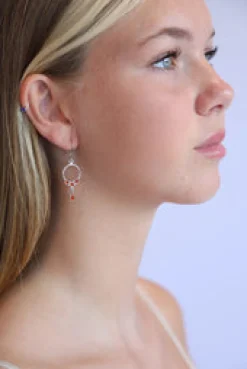 Clearance Carnelian Suki Earrings Earrings