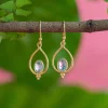 Sale Cleo Blue Topaz Earrings Earrings