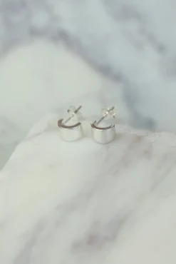 Online Cora Silver Studs Studs And Hoops|Earrings