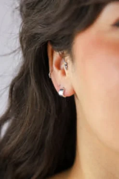 Online Cora Silver Studs Studs And Hoops|Earrings