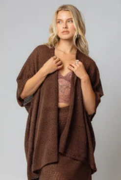 Outlet Crochet Kimono Free Size|Kimonos & Dusters