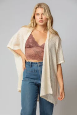 Discount Crochet Kimono Free Size|Kimonos & Dusters