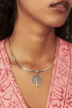 Outlet Curly Tree Pendant Necklaces And Pendants