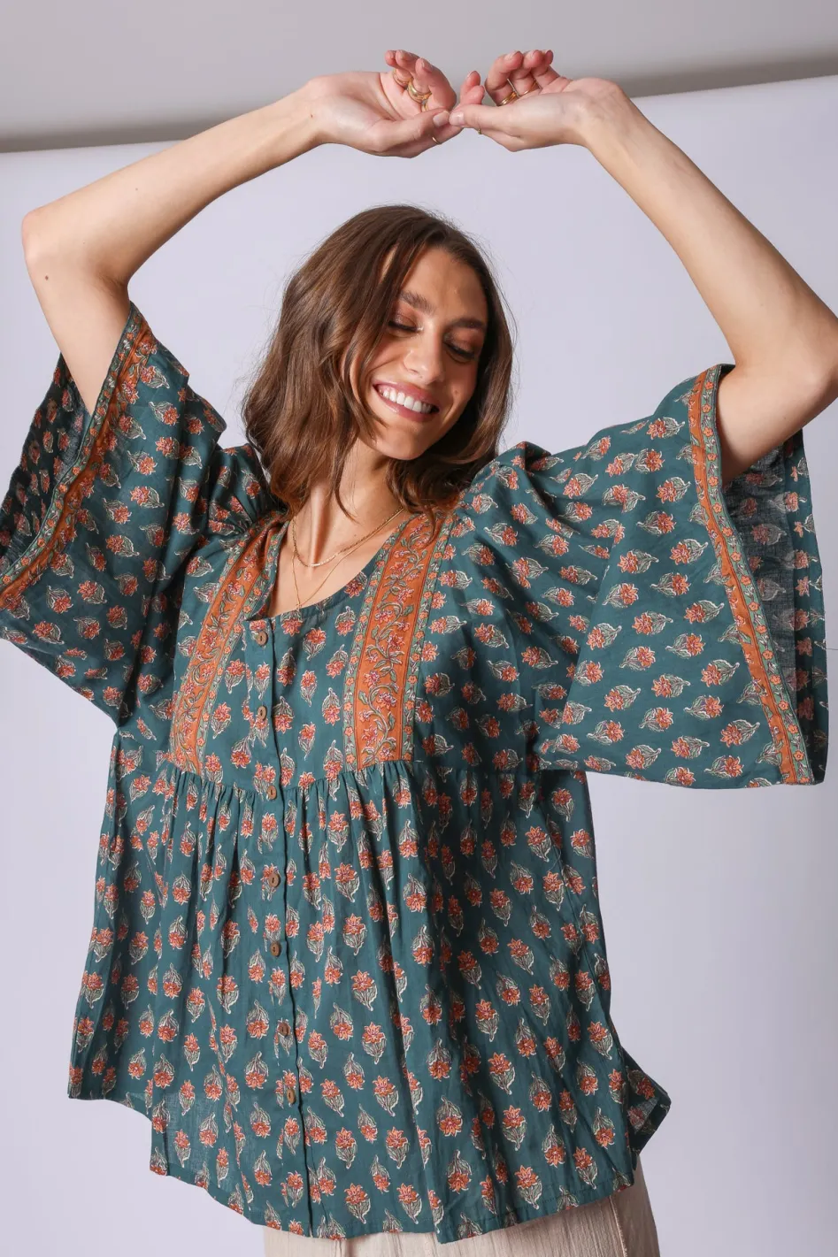Clearance Divya Top Free Size|Tops & Shirts