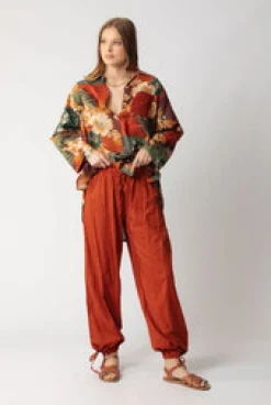 Hot Earth Harem Pants Pants