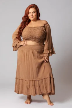 Fashion Elder Flower Skirt Skirts
