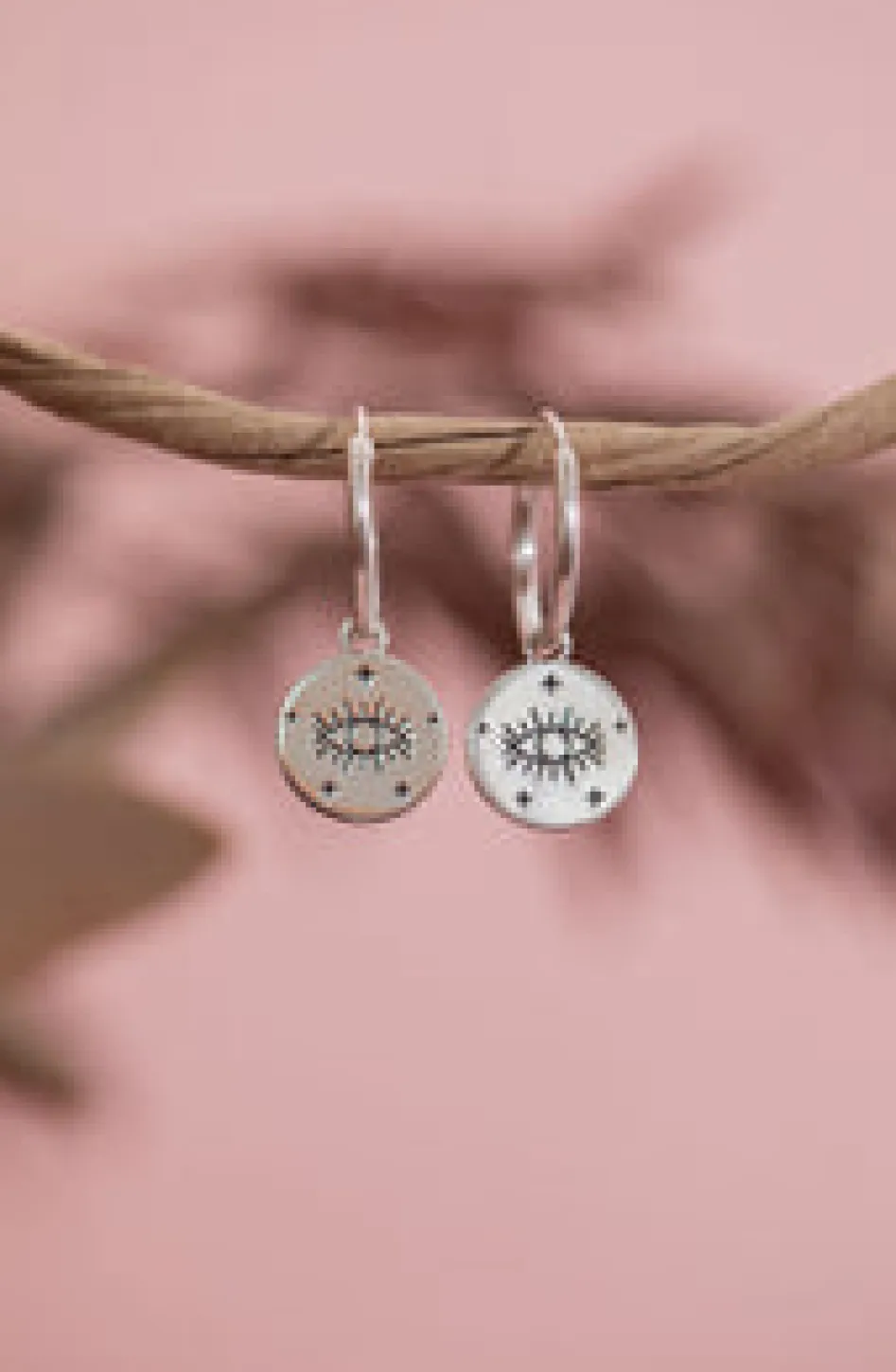 Fashion Eye Disc Charm Hoops Studs And Hoops