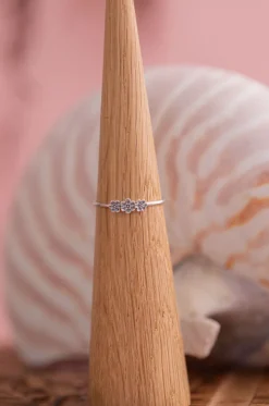 Clearance Floral Trio Ring Rings