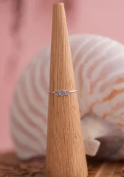 Clearance Floral Trio Ring Rings