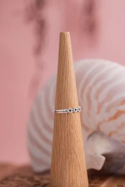 Clearance Flower Love Band Rings