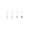 Best Four Nose Stud Pack Body Jewellery