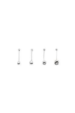 Best Four Nose Stud Pack Body Jewellery