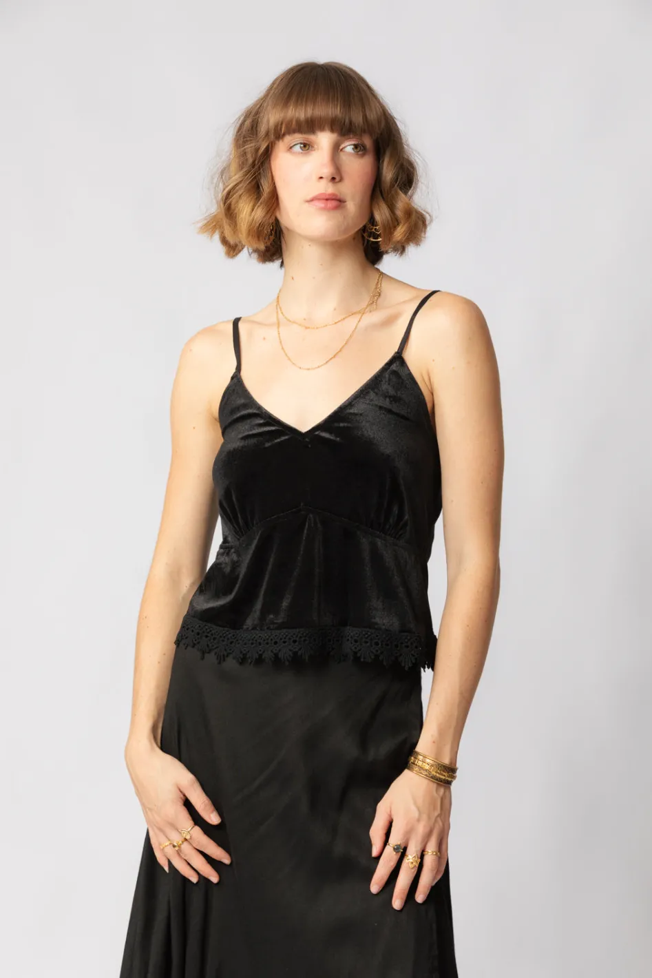Sale Foxy Singlet Free Size|Tops & Shirts