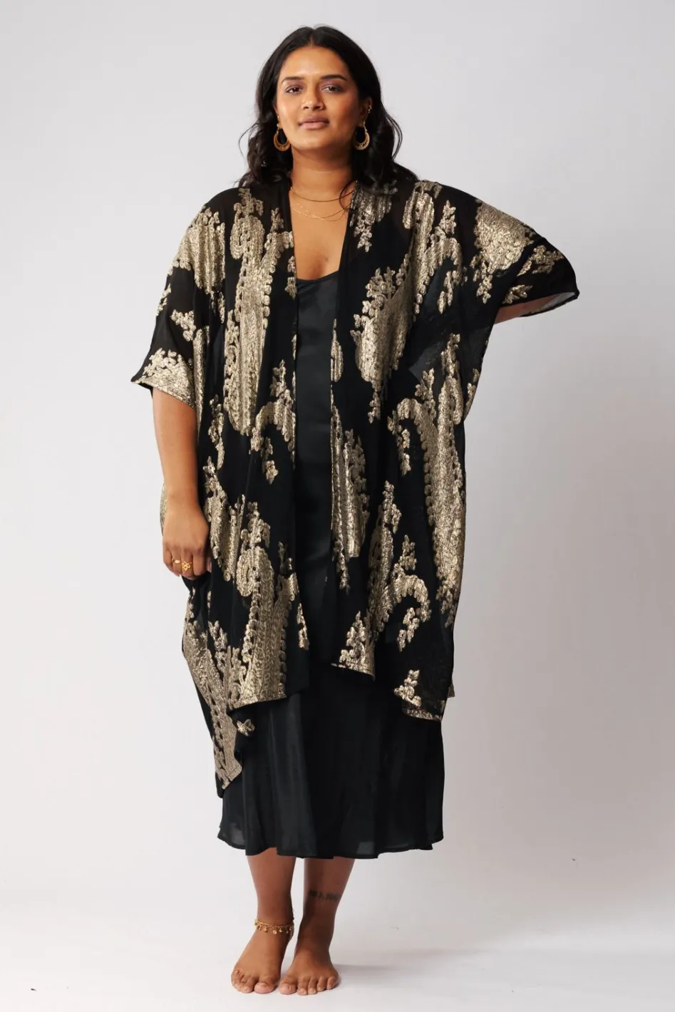 Fashion Glimmer Kimono Free Size|Kimonos & Dusters