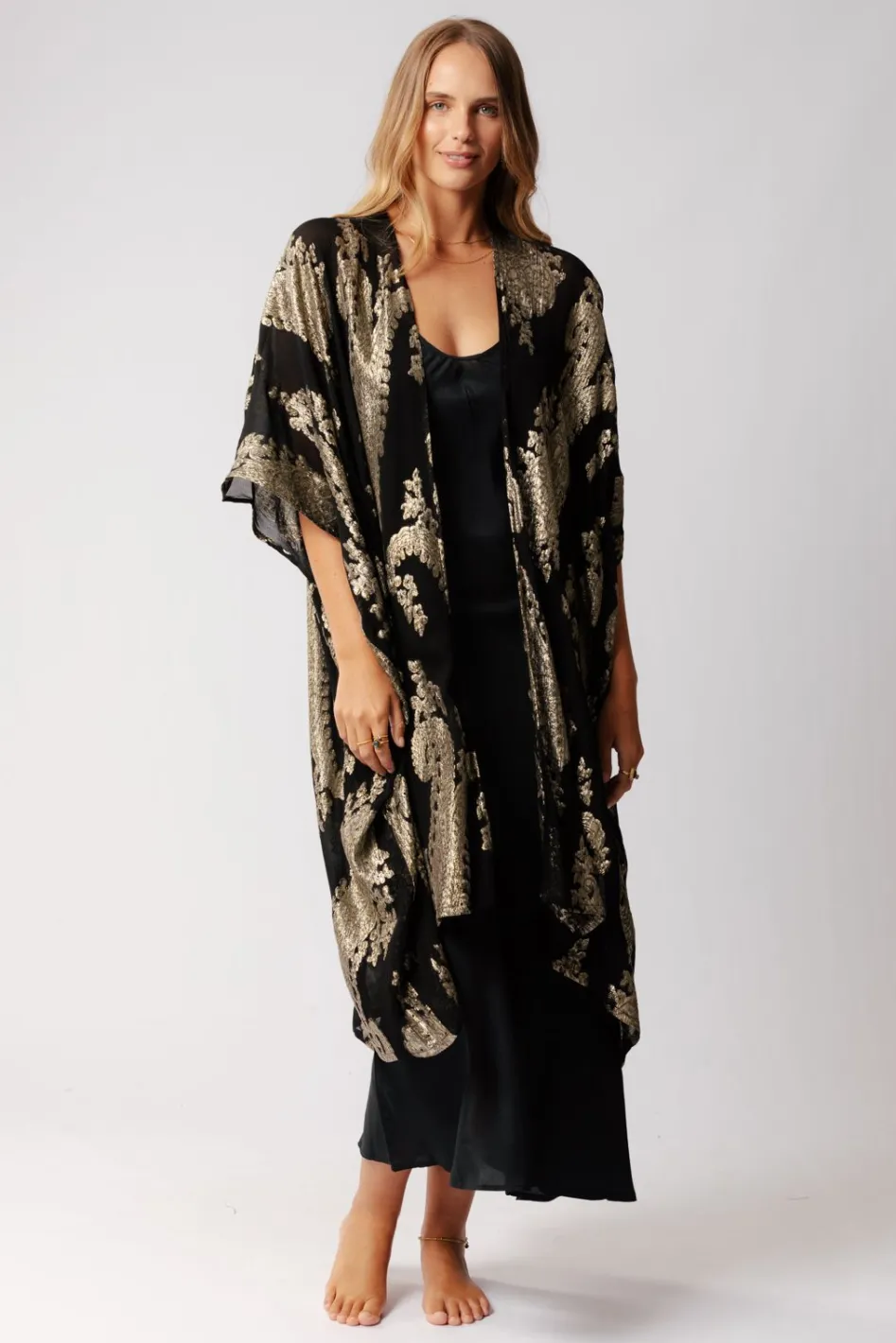 Fashion Glimmer Kimono Free Size|Kimonos & Dusters