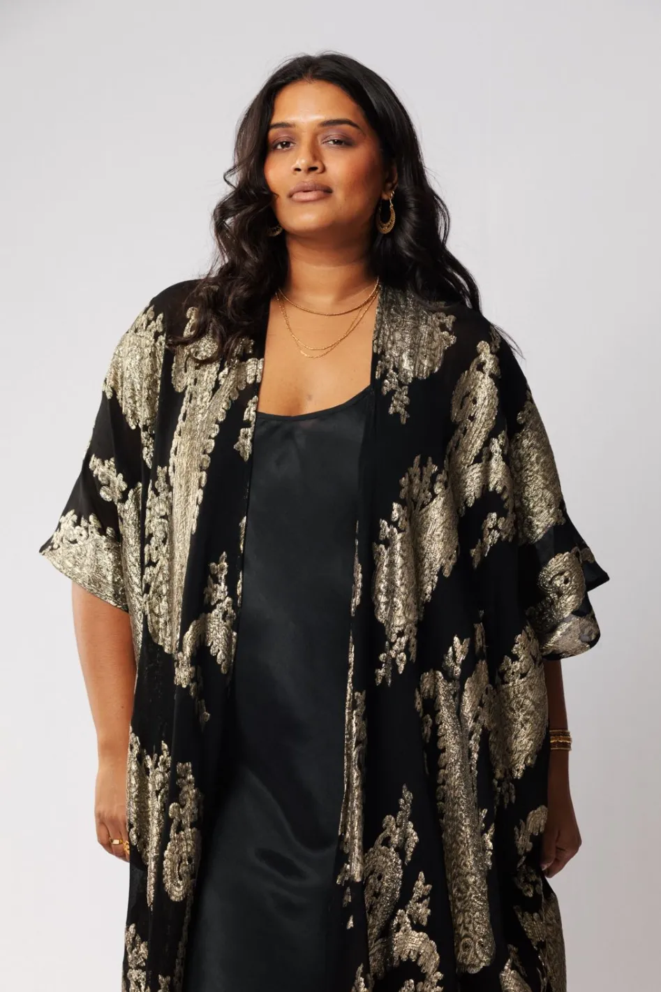 Fashion Glimmer Kimono Free Size|Kimonos & Dusters