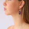 Sale Gold Amethyst Chand Earrings Earrings