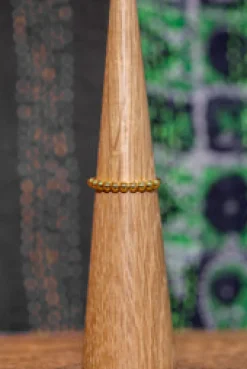 Hot Gold Bella Bead Ring Rings