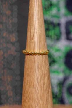 Hot Gold Bella Bead Ring Rings