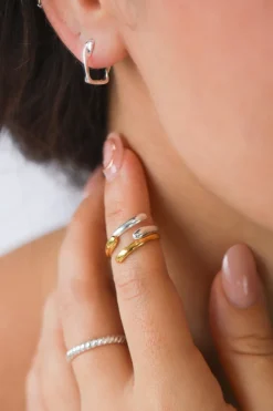 Online Gold Bella Wrap Ring Rings