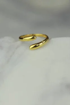 Online Gold Bella Wrap Ring Rings